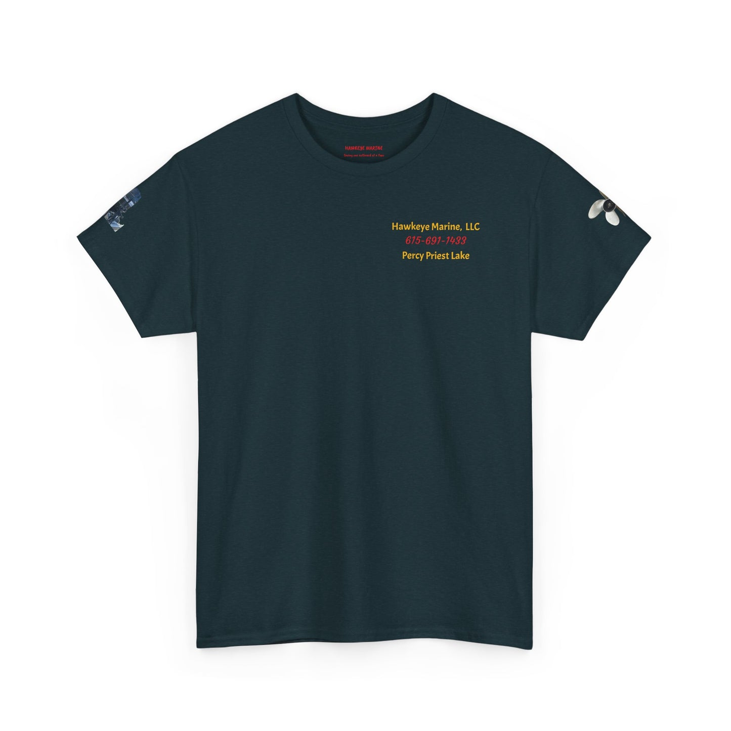 Hawkeye Marine Mercury printed -Unisex Heavy Cotton Tee