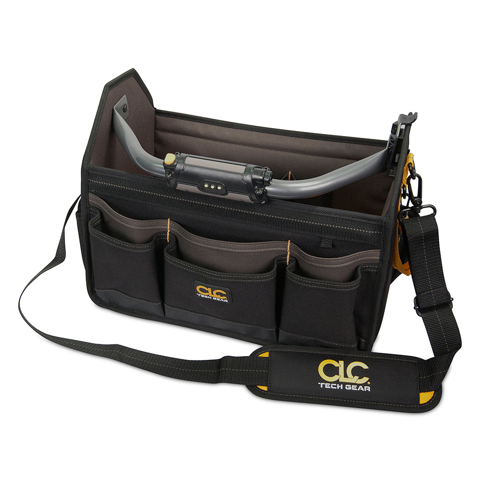 CLC L234 Tech Gear LED Lighted Handle Open Top Tool Carrier - 15" [L234]