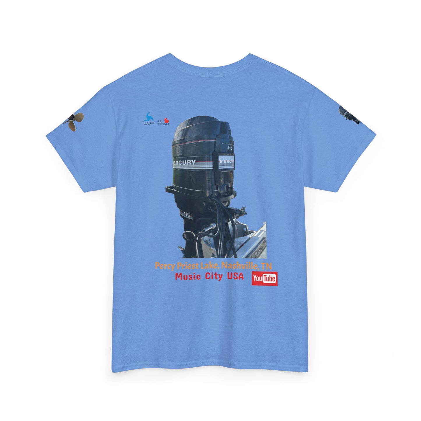 Hawkeye Marine Mercury printed -Unisex Heavy Cotton Tee