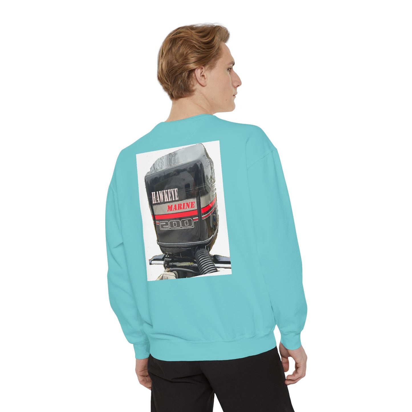 Hawkeye Marine - Unisex Garment-Dyed Sweatshirt