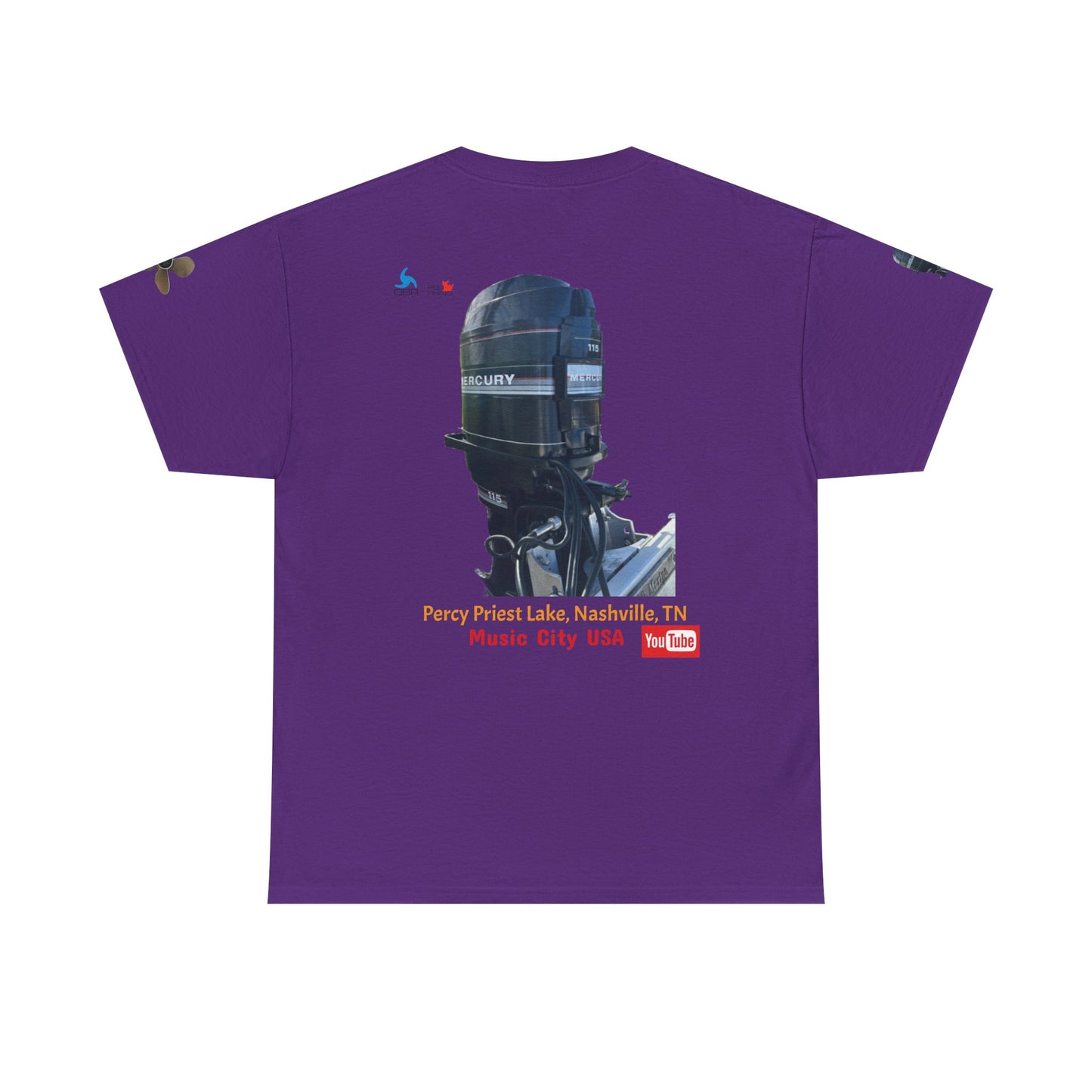 Hawkeye Marine Mercury printed -Unisex Heavy Cotton Tee
