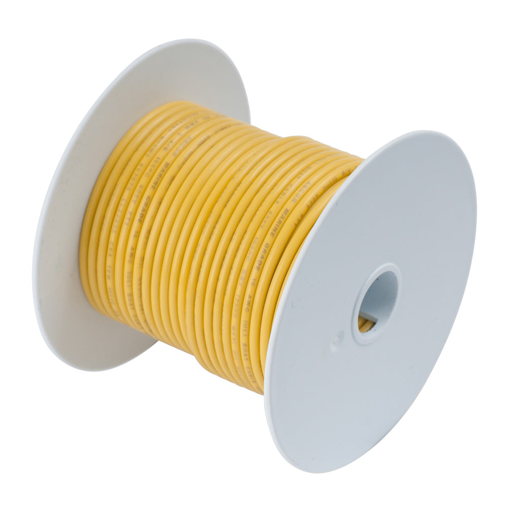 Cable de batería Ancor amarillo 8 AWG - 100' [111910]