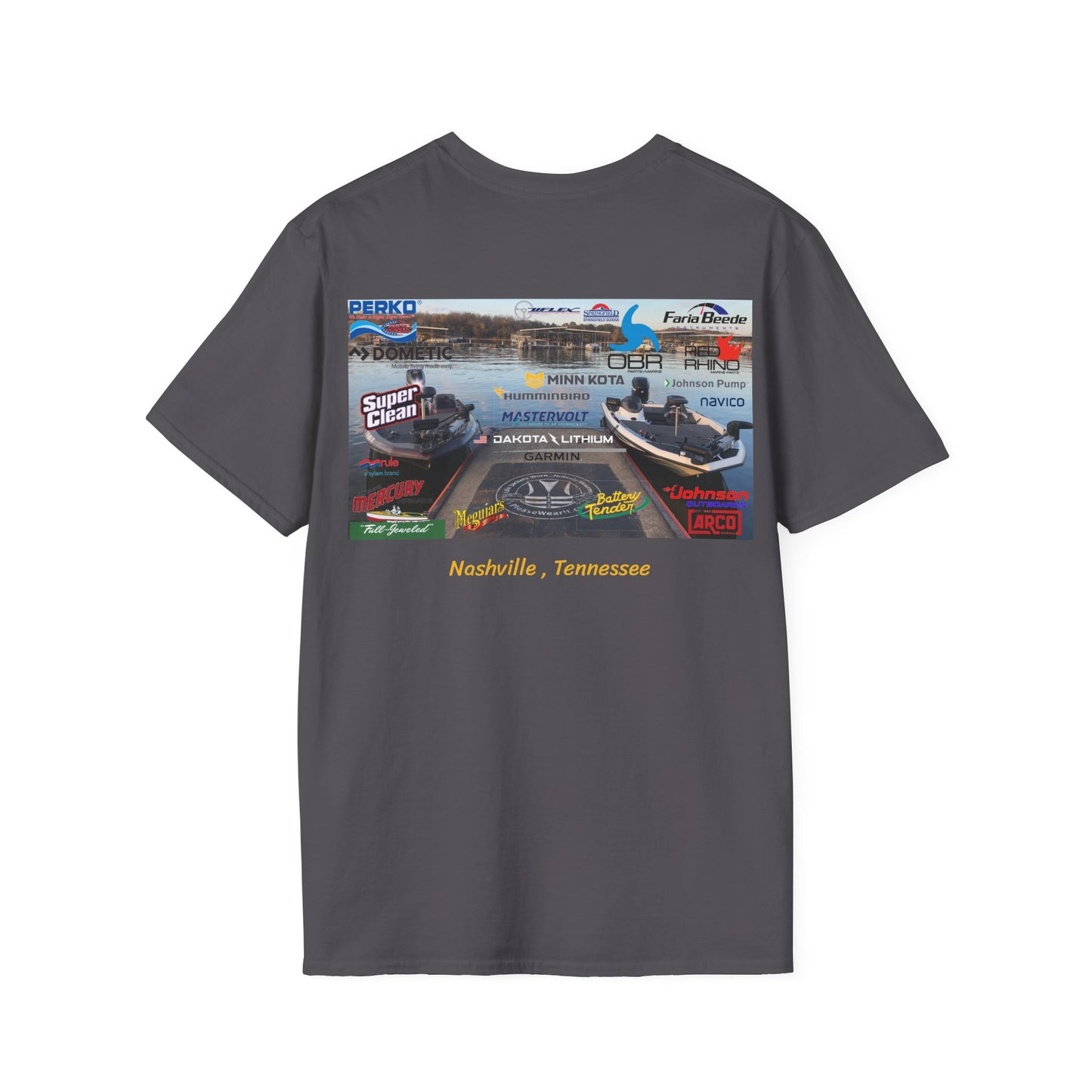 Hawkeye Marine - two boats Unisex Softstyle T-Shirt