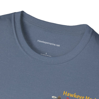 Hawkeye Marine - two boats Unisex Softstyle T-Shirt