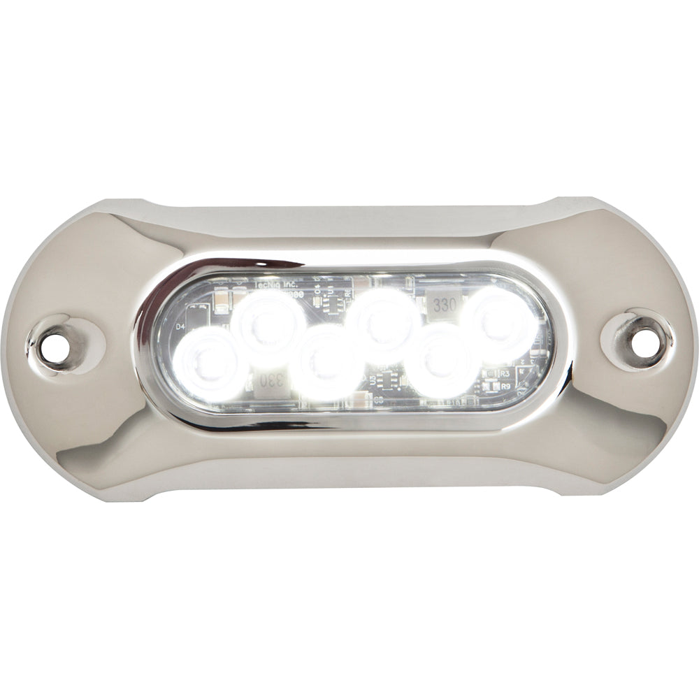 Luz LED subacuática Attwood Light Armor - 6 LED - Blanco [65UW06W-7]