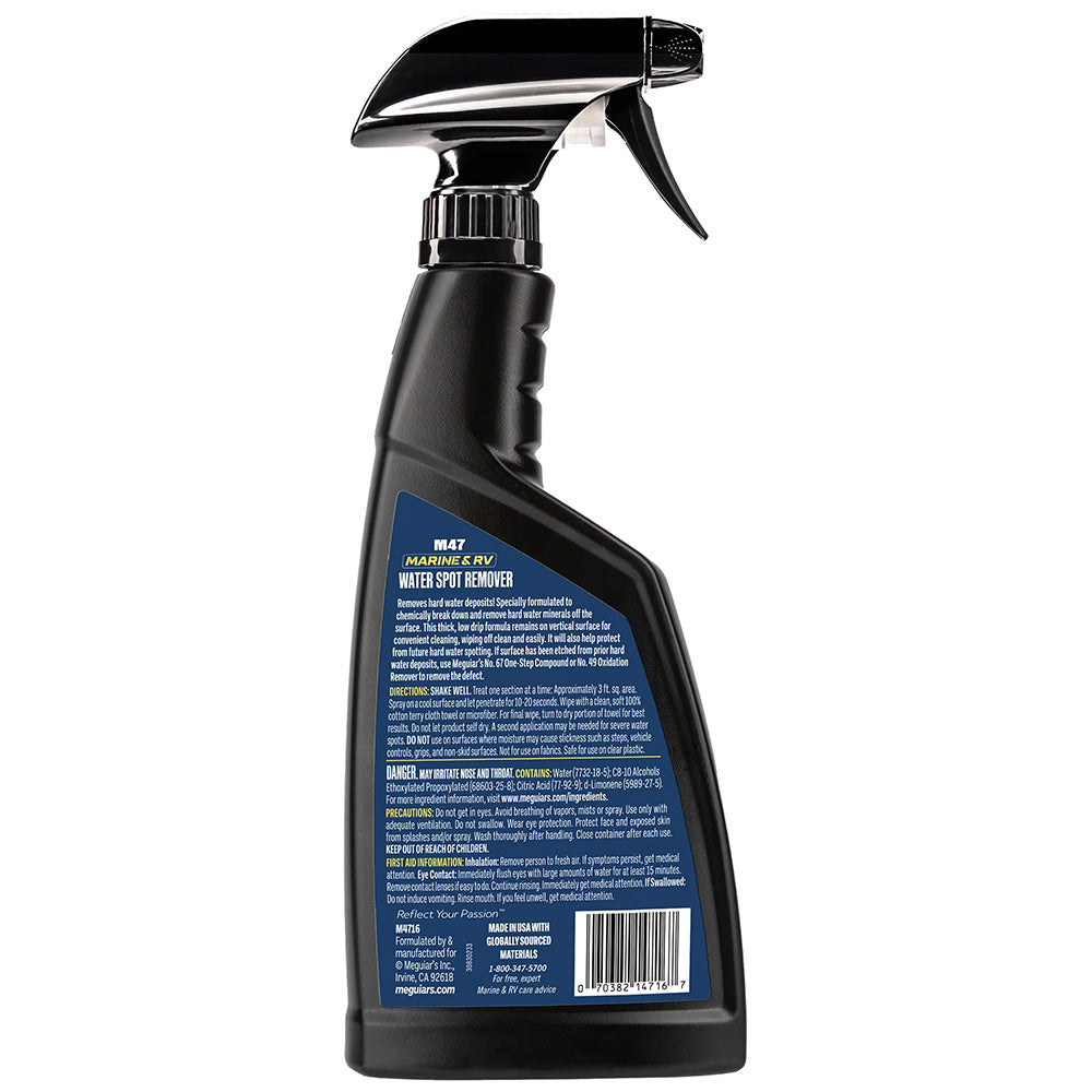 Removedor de manchas de agua dura #47 de Meguiar's - 16 oz [M4716]