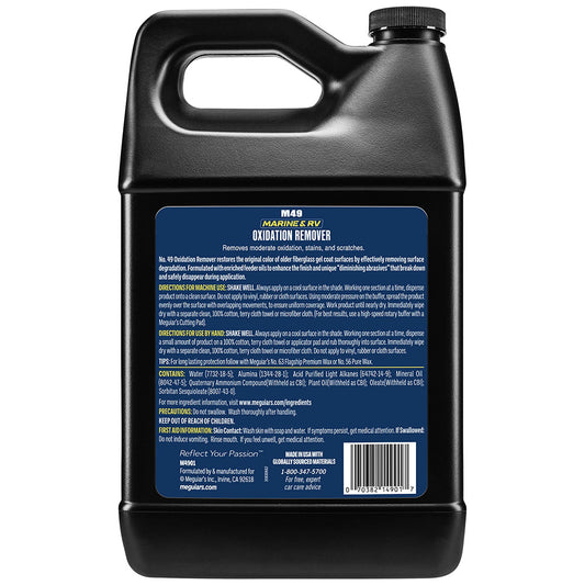 Meguiar's #49 Mirror Glaze HD Oxidation Remover - 1 Gallon [M4901]