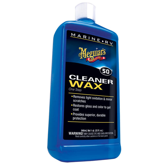 Meguiar's #50 Cera limpiadora para barcos/caravanas, líquida, 32 oz [M5032]