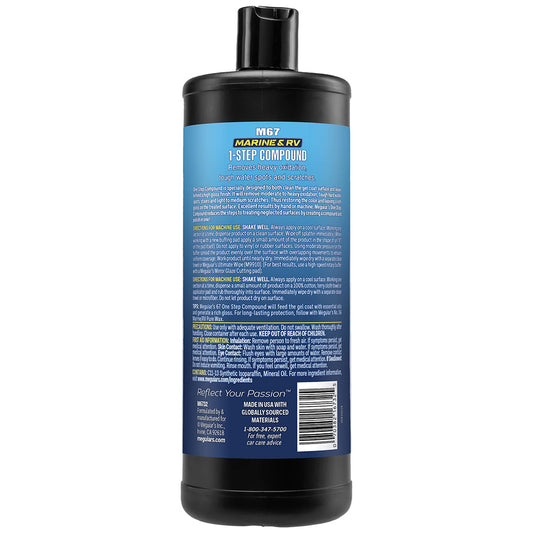 Meguiar's #67 One-Step Compound - 32oz [M6732]