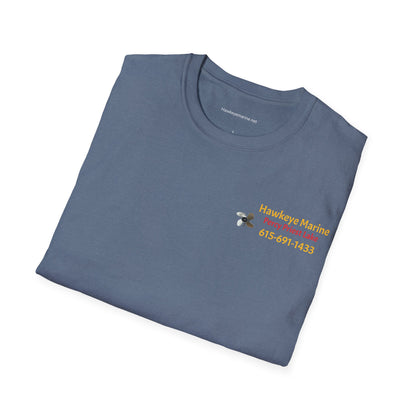 Hawkeye Marine - two boats Unisex Softstyle T-Shirt