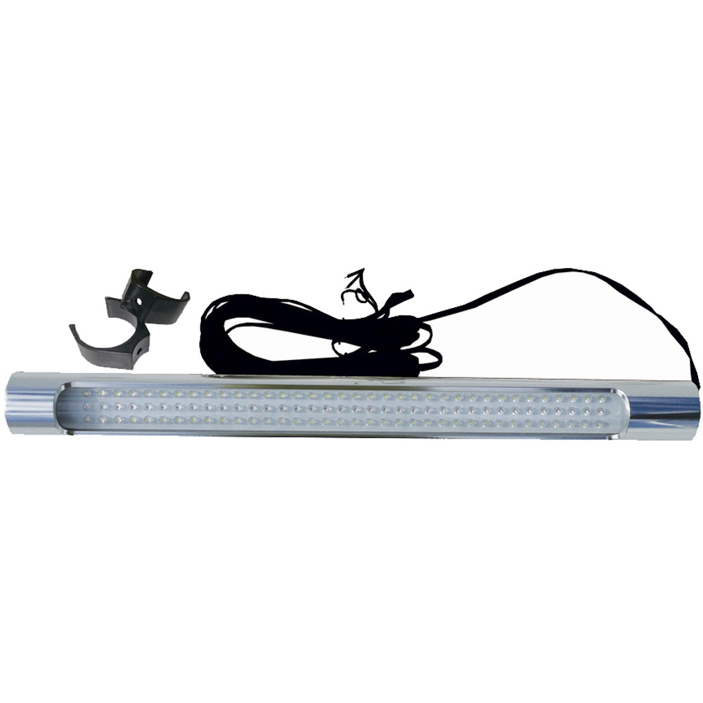 Luz de tubo Taco T-Top con carcasa de aluminio - LED blancos/rojos [F38-2050R-1]