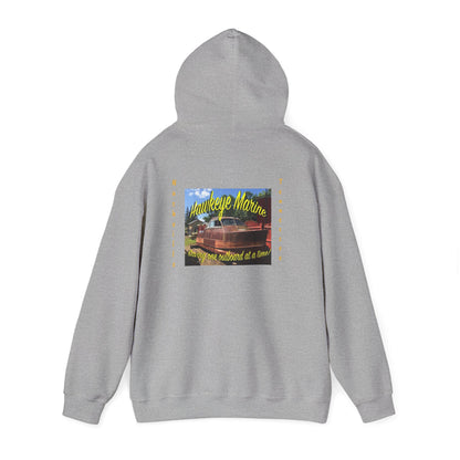Hawkeye Marine printed - Unisex Heavy Blend™ Hooded Sweatshirt