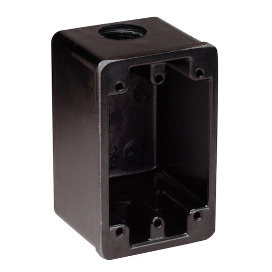 Marinco FS Box Negro f/Receptáculos 15A, 20A, 30A [6080]