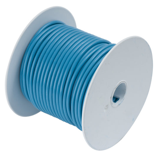 Cable de cobre estañado Ancor azul claro 14AWG - 100' [103910]