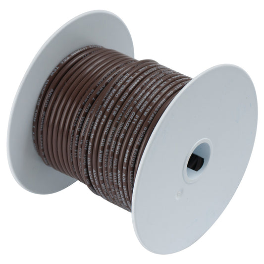 Cable de cobre estañado Ancor Brown 14AWG - 100' [104210]