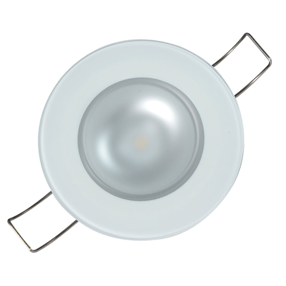 Lumitec Mirage Flush Mount Down Light Spectrum RGBW - Bisel de vidrio [113197]