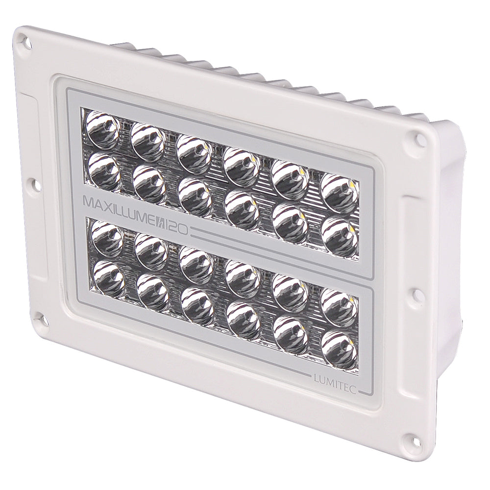 Lumitec Maxillume h120 - Foco reflector de montaje empotrado - Carcasa blanca - Atenuación blanca [101348]
