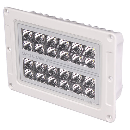 Lumitec Maxillume h120 - Foco reflector de montaje empotrado - Carcasa blanca - Atenuación blanca [101348]