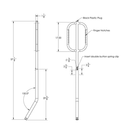 TACO Come On Board Handle [F16-0810-1]