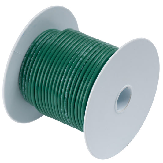 Cable de cobre estañado Ancor Green 18 AWG - 35' [180303]