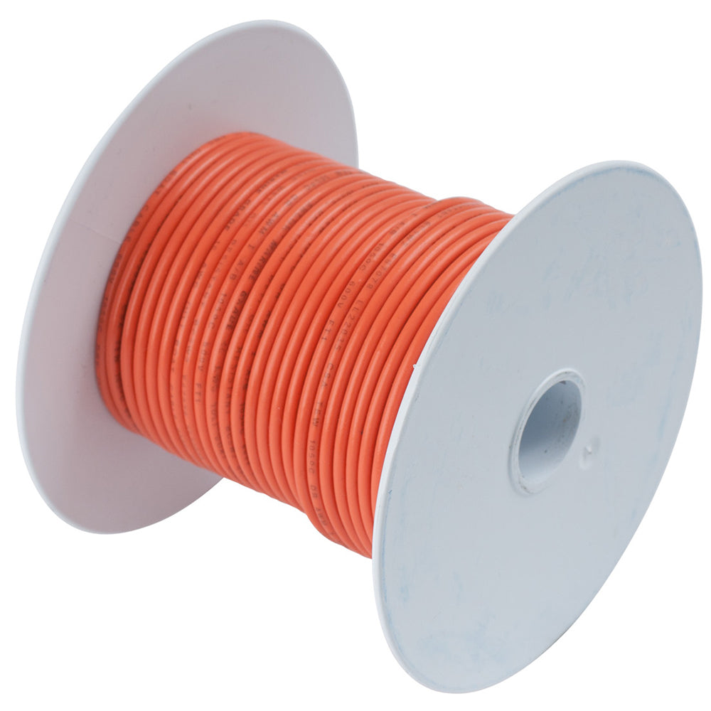 Cable de cobre estañado Ancor naranja 14 AWG - 18' [184503]