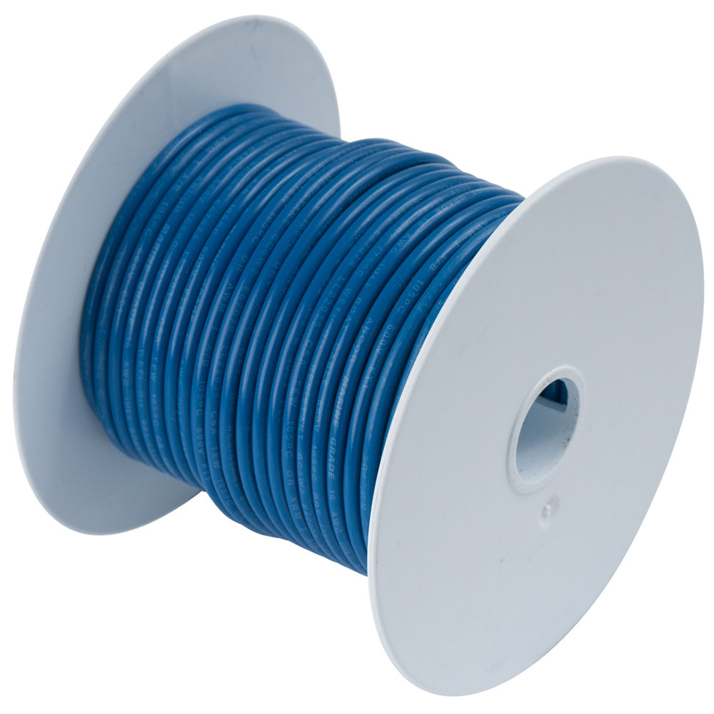 Cable de cobre estañado Ancor azul oscuro 12 AWG - 25' [106102]