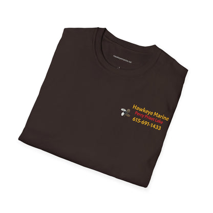 Hawkeye Marine - two boats Unisex Softstyle T-Shirt