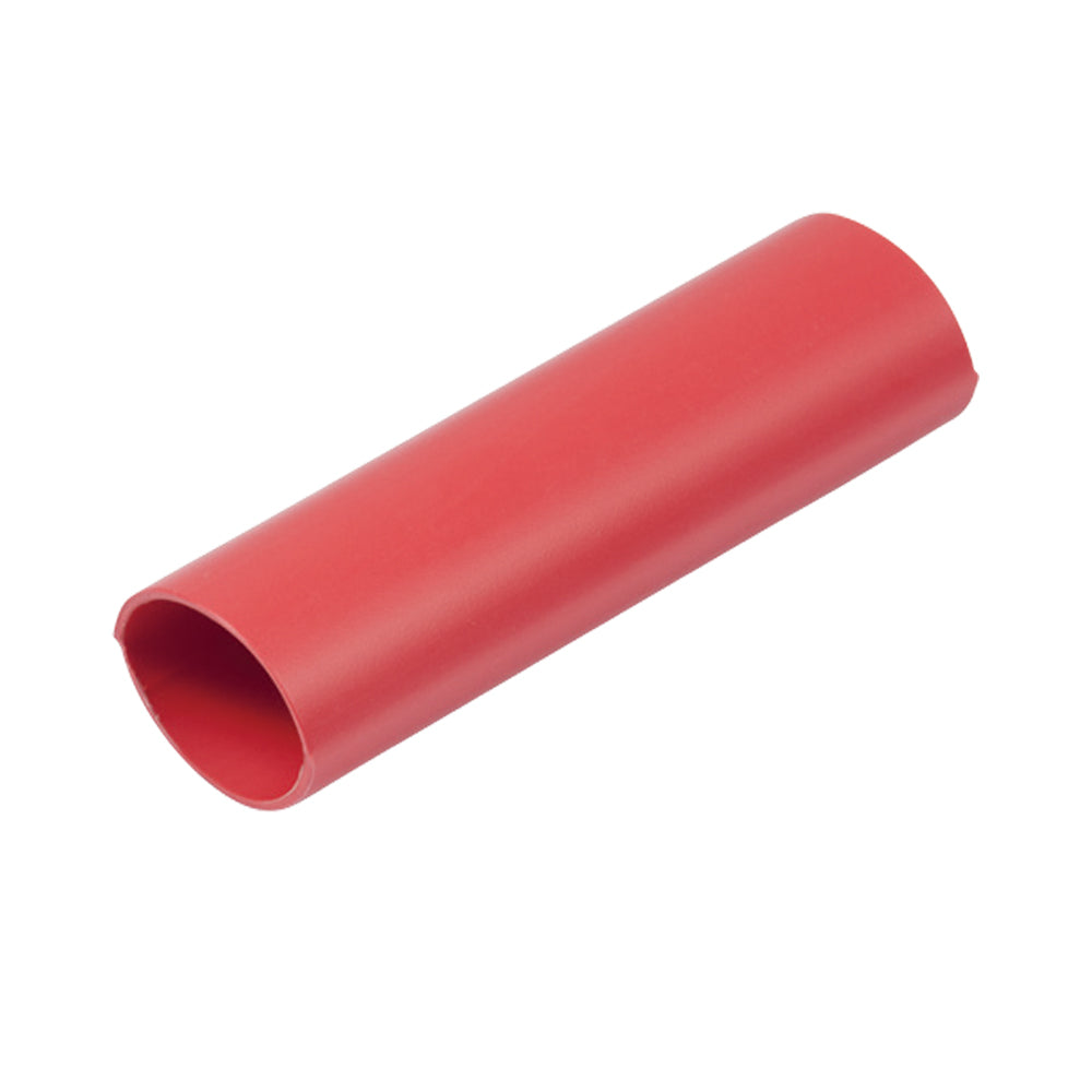 Ancor Tubo termorretráctil de pared pesada - 1" x 48" - Paquete de 1 - Rojo [327648]