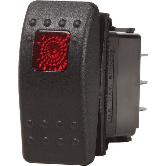 Blue Sea 7929 Contura II Interruptor SPST Negro - APAGADO-ENCENDIDO [7929]