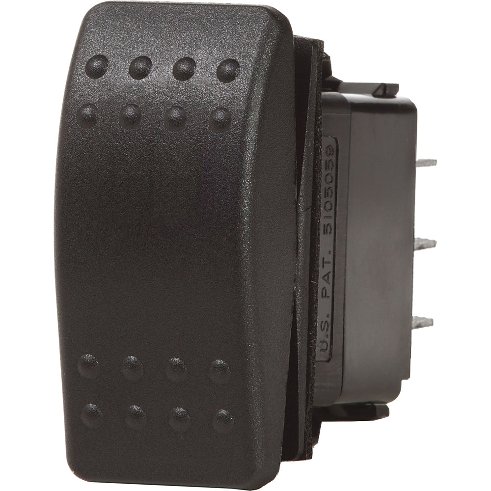 Blue Sea 7933 Contura II Interruptor SPDT Negro - (ON)-OFF-(ON) [7933]