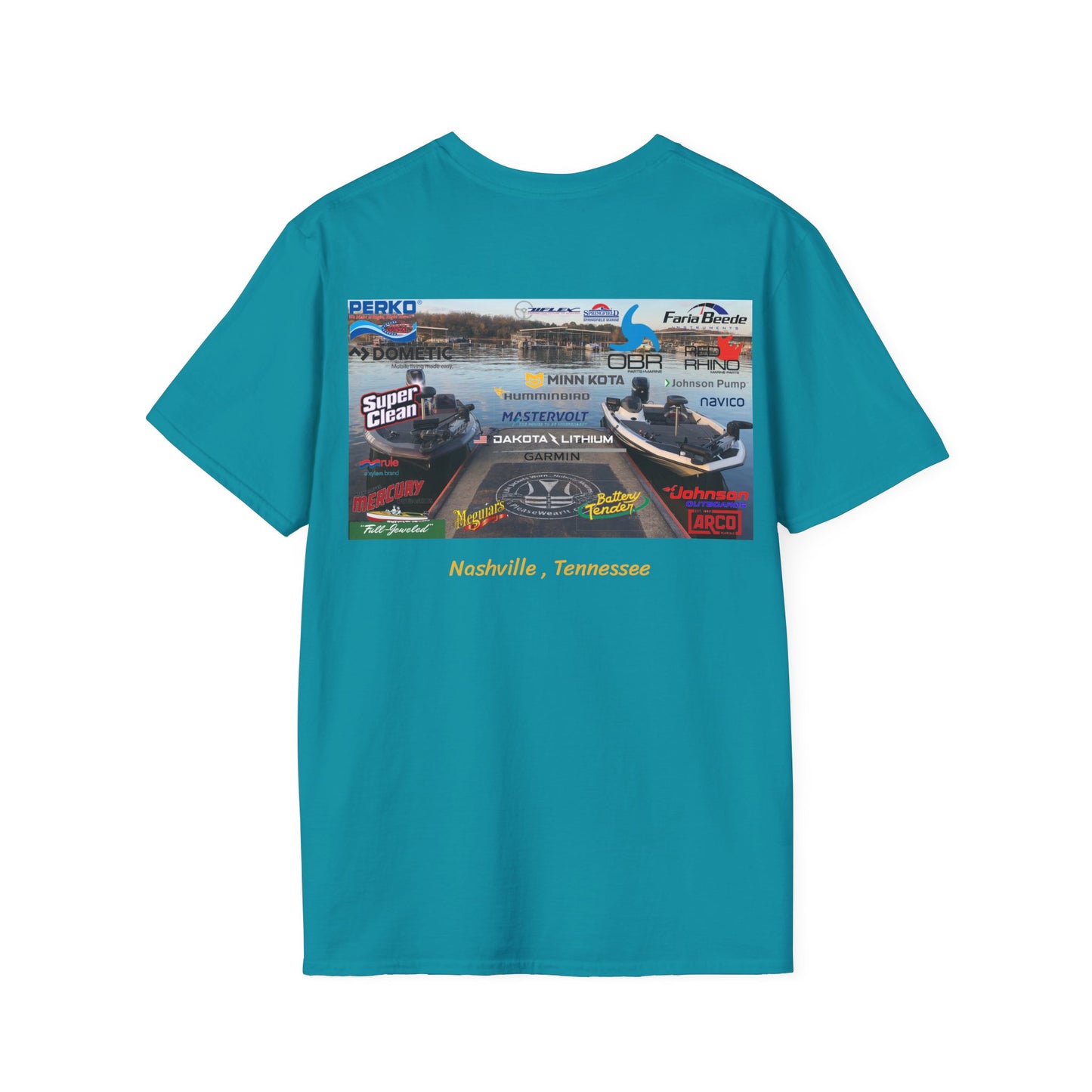 Hawkeye Marine - two boats Unisex Softstyle T-Shirt