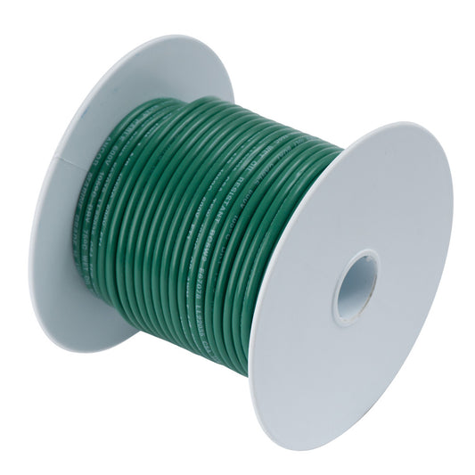 Cable de cobre estañado Ancor Green 8 AWG - 25' [111302]