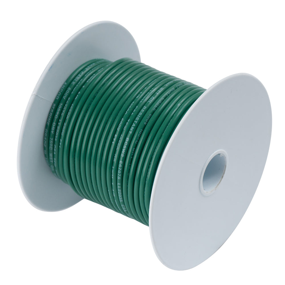 Cable de cobre estañado Ancor Green 8 AWG - 50' [111305]