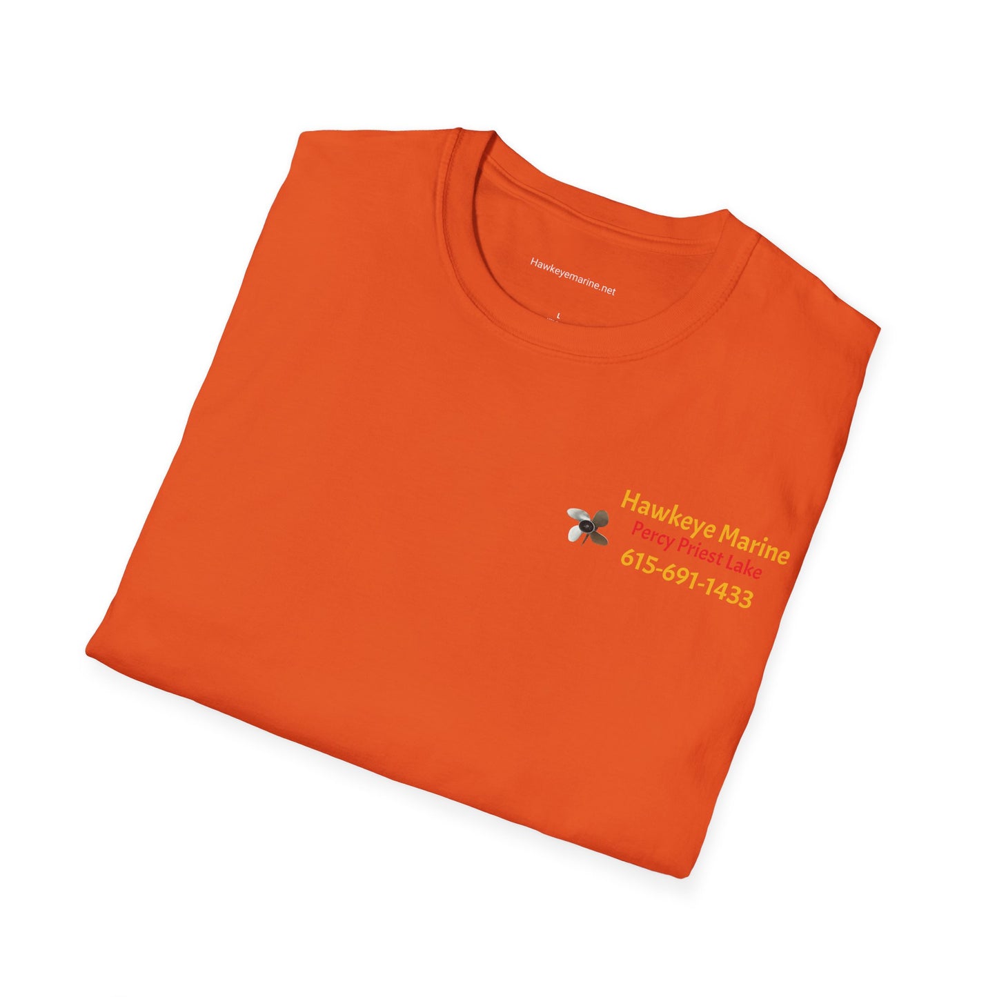 Hawkeye Marine - two boats Unisex Softstyle T-Shirt