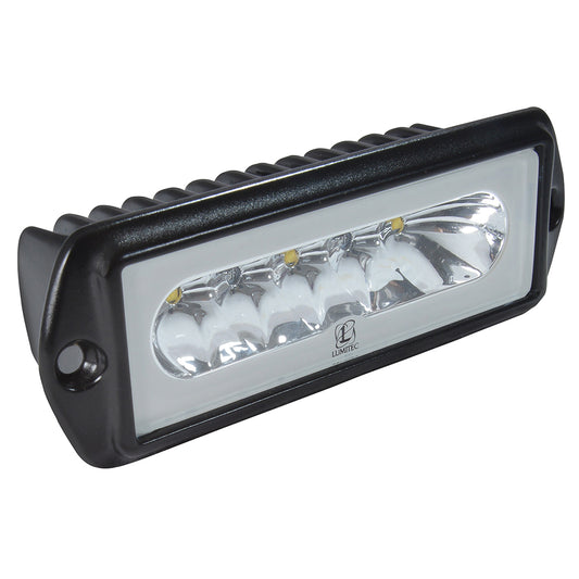 Lumitec Capri2 - Foco reflector LED de montaje empotrado - Carcasa negra - Atenuación de 2 colores blanco/azul [101186]