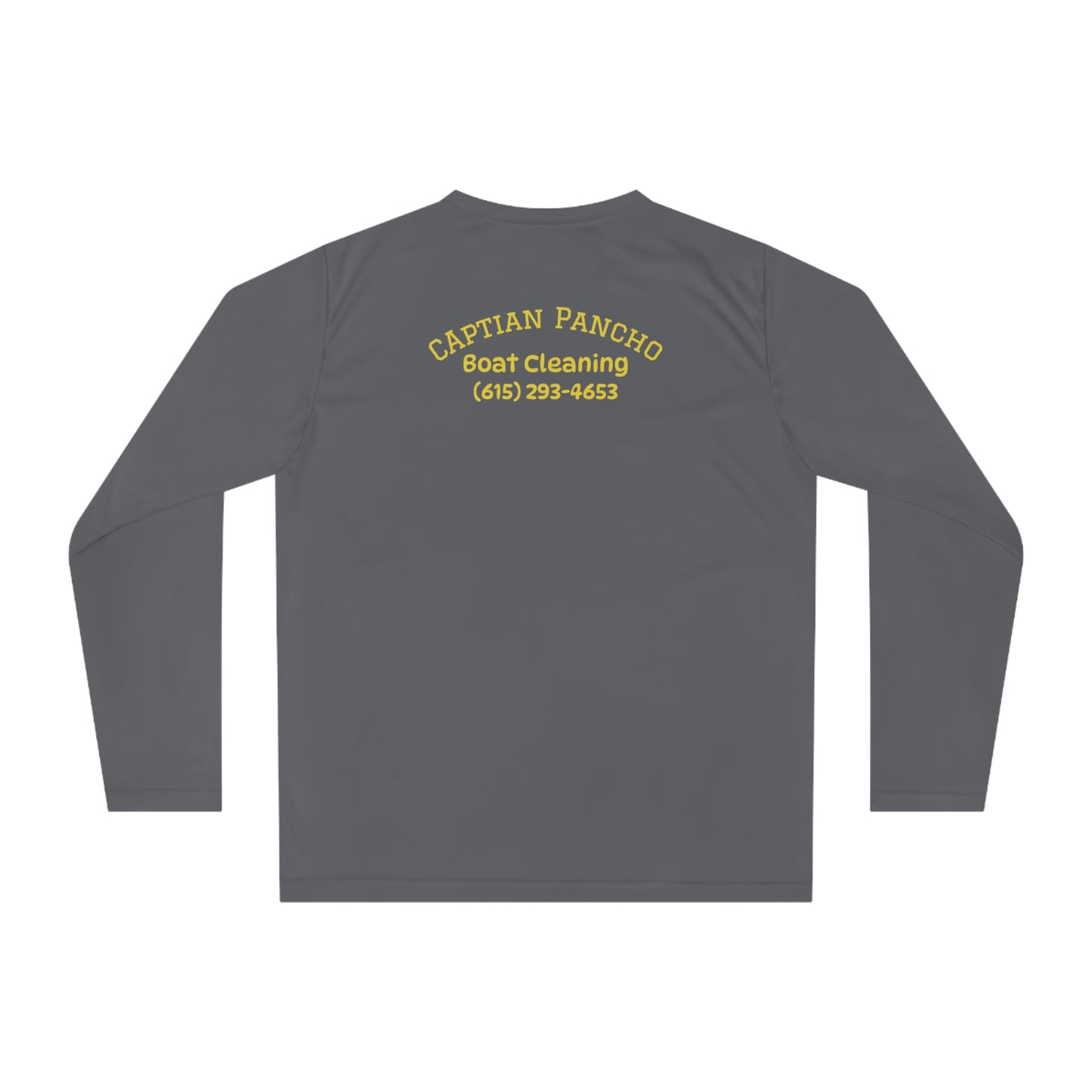 Pancho Performance Long Sleeve Shirt — Boat Cleaning for my friend Pancho Tee