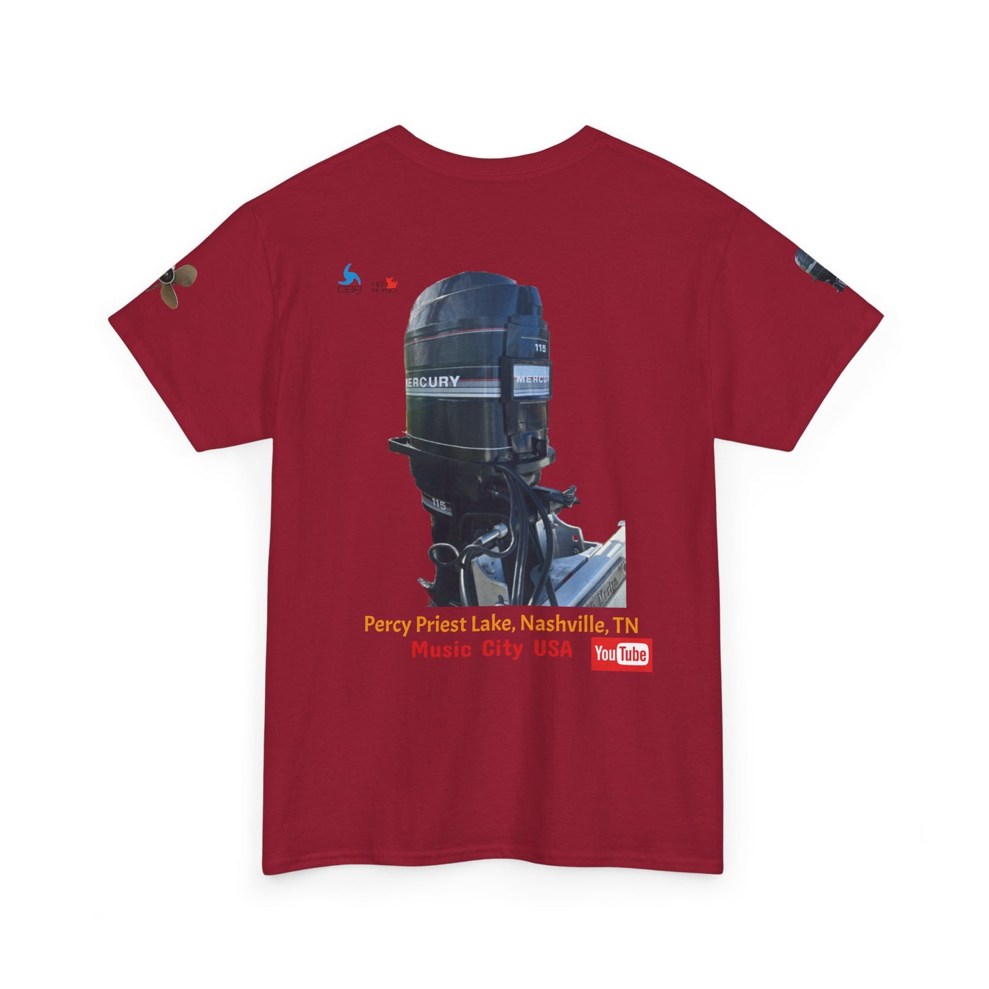 Hawkeye Marine Mercury printed -Unisex Heavy Cotton Tee