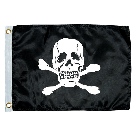 Bandera novedosa Jolly Roger de 12" x 18" de Taylor Made [1818]