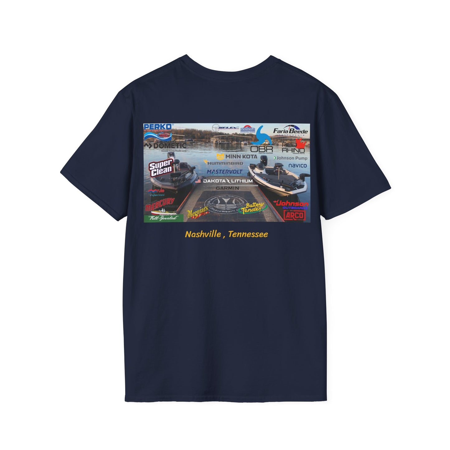 Hawkeye Marine - two boats Unisex Softstyle T-Shirt