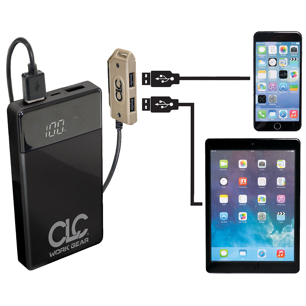 Mochila para herramientas de carga USB CLC ECP135 E-Charge [ECP135]