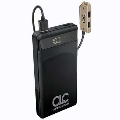 CLC ECPL38 E-Charge Mochila para herramientas de carga USB iluminada [ECPL38]