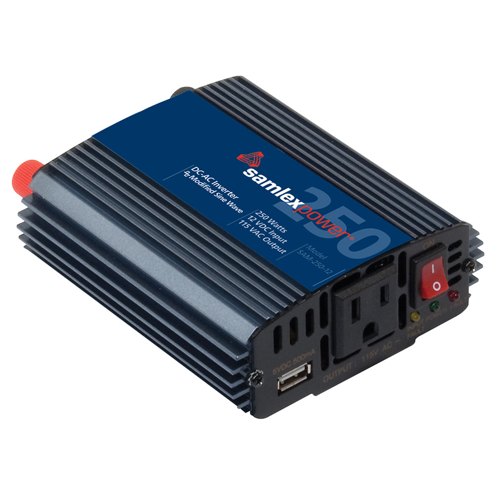 Inversor de onda sinusoidal modificada Samlex de 250 W - 12 V [SAM-250-12]