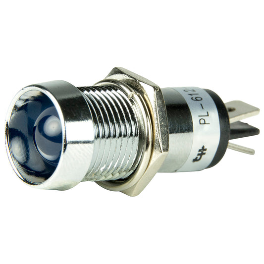 Luz indicadora piloto LED BEP - 12 V - Azul [1001102]