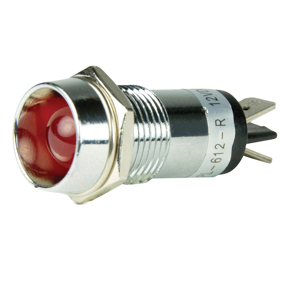 Luz indicadora piloto LED BEP - 12 V - Roja [1001104]