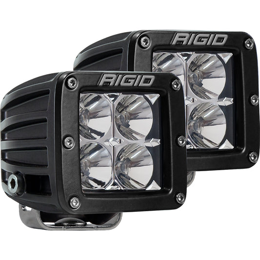 LED de inundación híbrido RIGID Industries D-Series PRO - Par - Negro [202113]