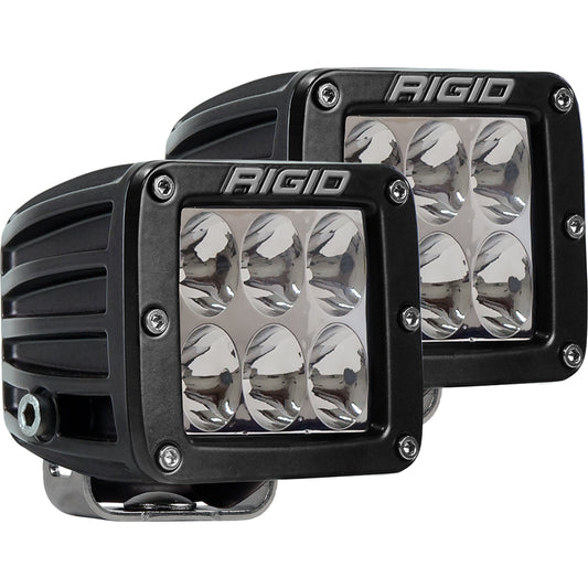 RIGID Industries D-Series PRO LED de conducción espectral - Par - Negro [502313]