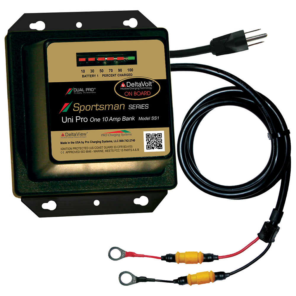 Cargador de batería Dual Pro Sportsman Series - 10 A - 1 banco - 12 V [SS1]