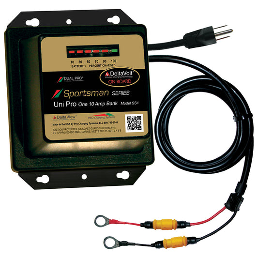 Cargador de batería Dual Pro Sportsman Series - 10 A - 1 banco - 12 V [SS1]