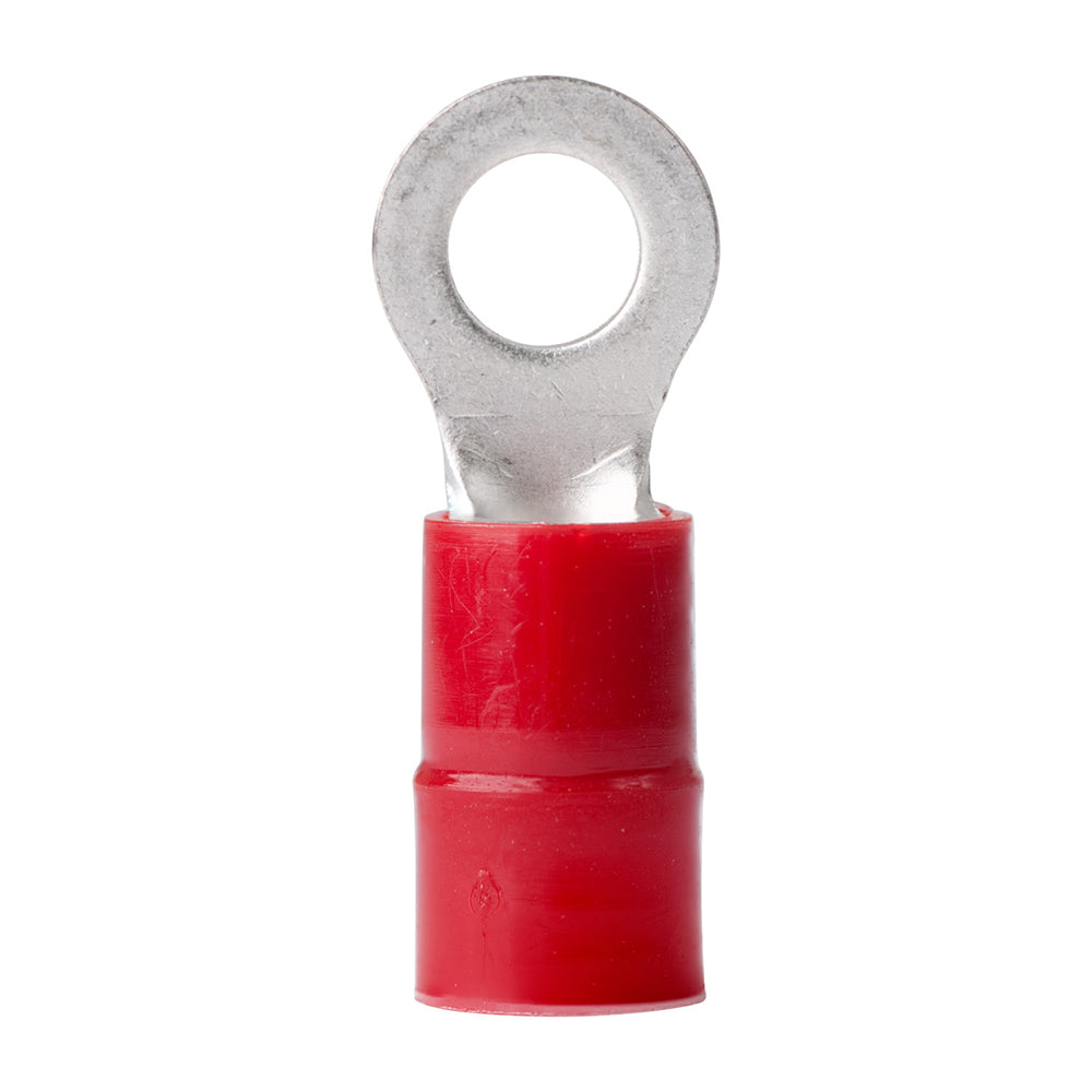 Ancor 8 AWG - Terminal de anillo de nailon de 1/4" - Paquete de 100 [222234]