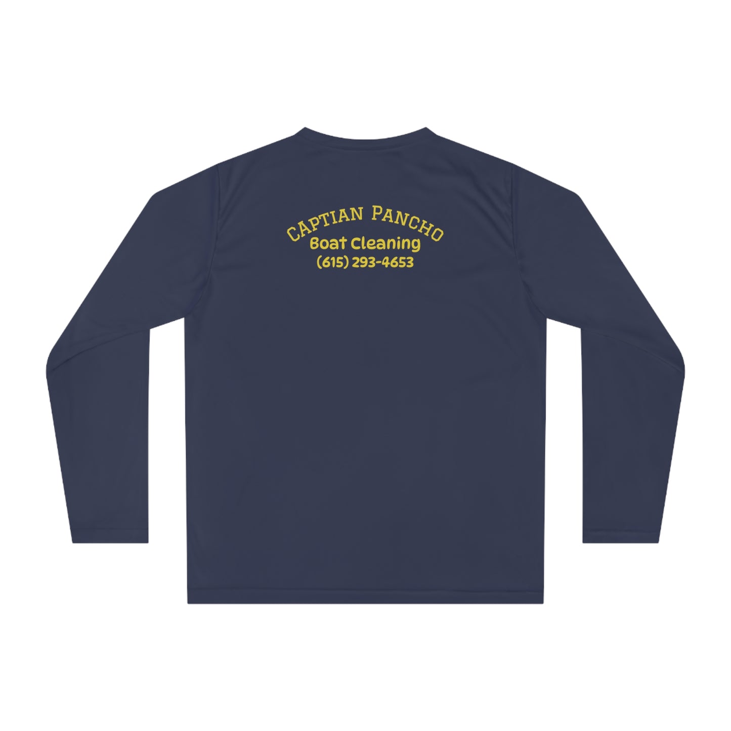Pancho Performance Long Sleeve Shirt — Boat Cleaning for my friend Pancho Tee